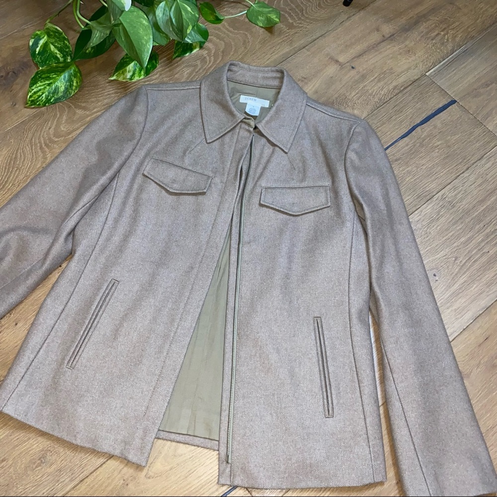 J. Crew Stadium Wool Jacket - image 7